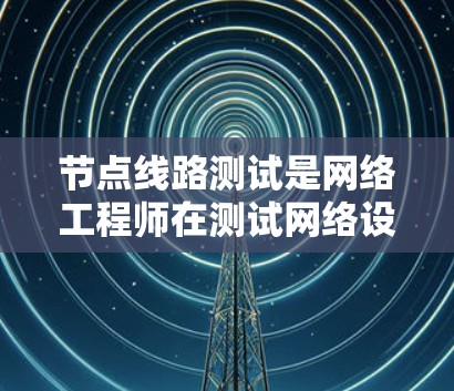 节点线路测试是网络工程师在测试网络设备性能时的重要环节，以下是总结节点线路测试的关键知识点