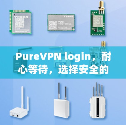 PureVPN login，耐心等待，选择安全的连接方式