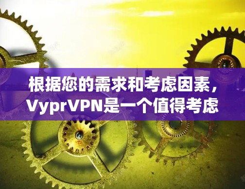 根据您的需求和考虑因素，VyprVPN是一个值得考虑的VPN服务。以下是详细的了解和建议