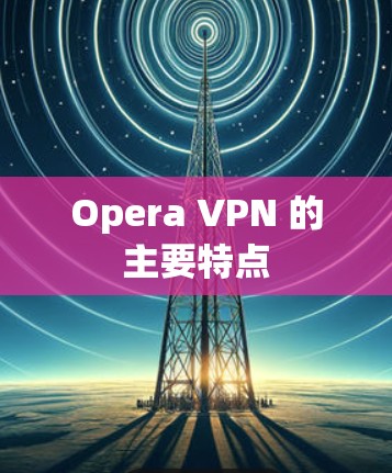 Opera VPN 的主要特点