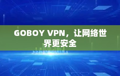 GOBOY VPN，让网络世界更安全