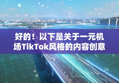 好的！以下是关于一元机场TikTok风格的内容创意分享，希望能帮到你
