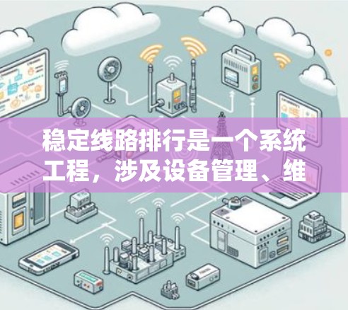 稳定线路排行是一个系统工程，涉及设备管理、维护、监测和优化。以下是一些关键步骤和方法，可以帮助您解决线路稳定排行的问题