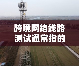 跨境网络线路测试通常指的是在不同国家或地区之间测试网络连接的可用性和稳定性。以下是关于跨境网络线路测试的一些关键信息和步骤